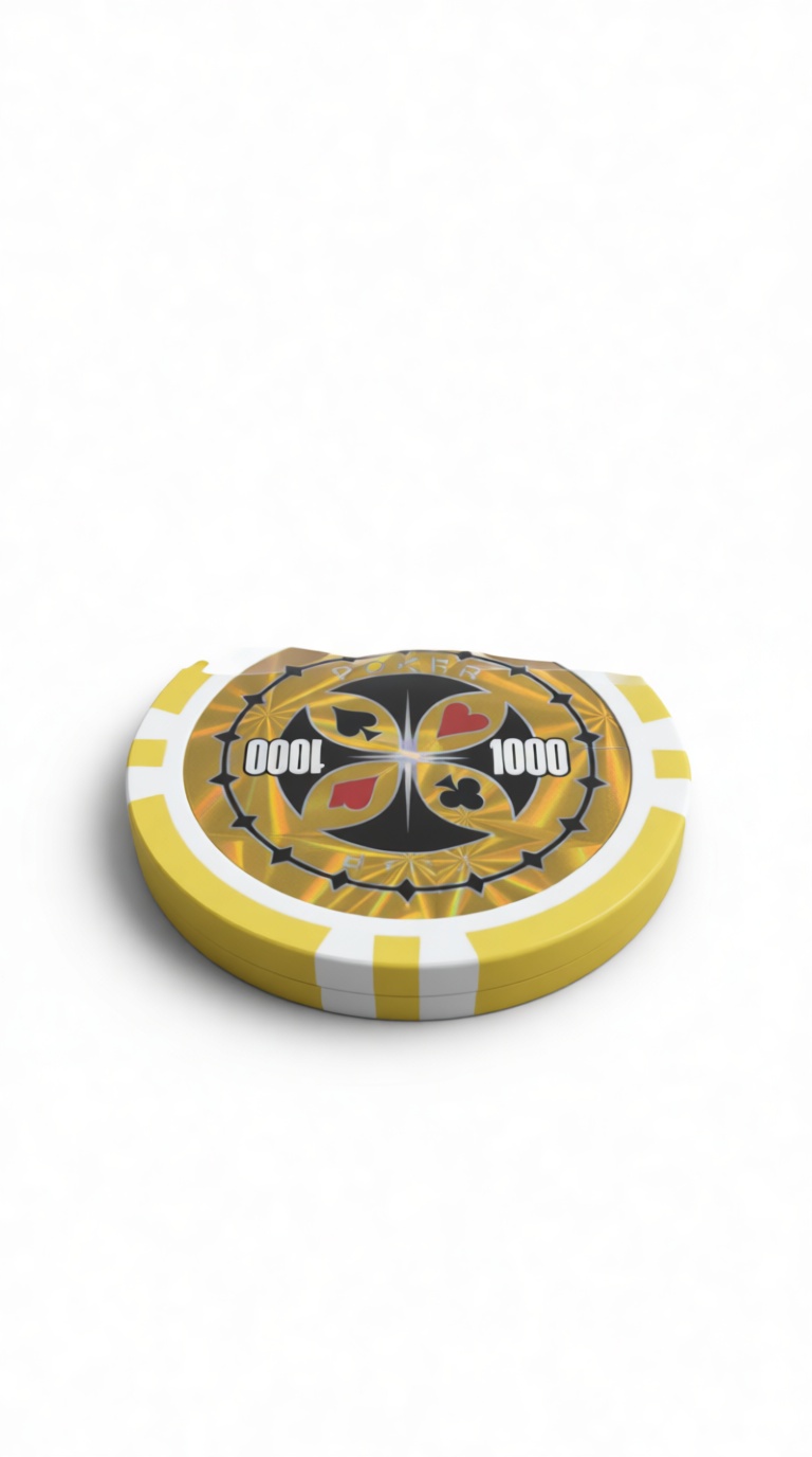 Poker Chip Model free 3D printable STL