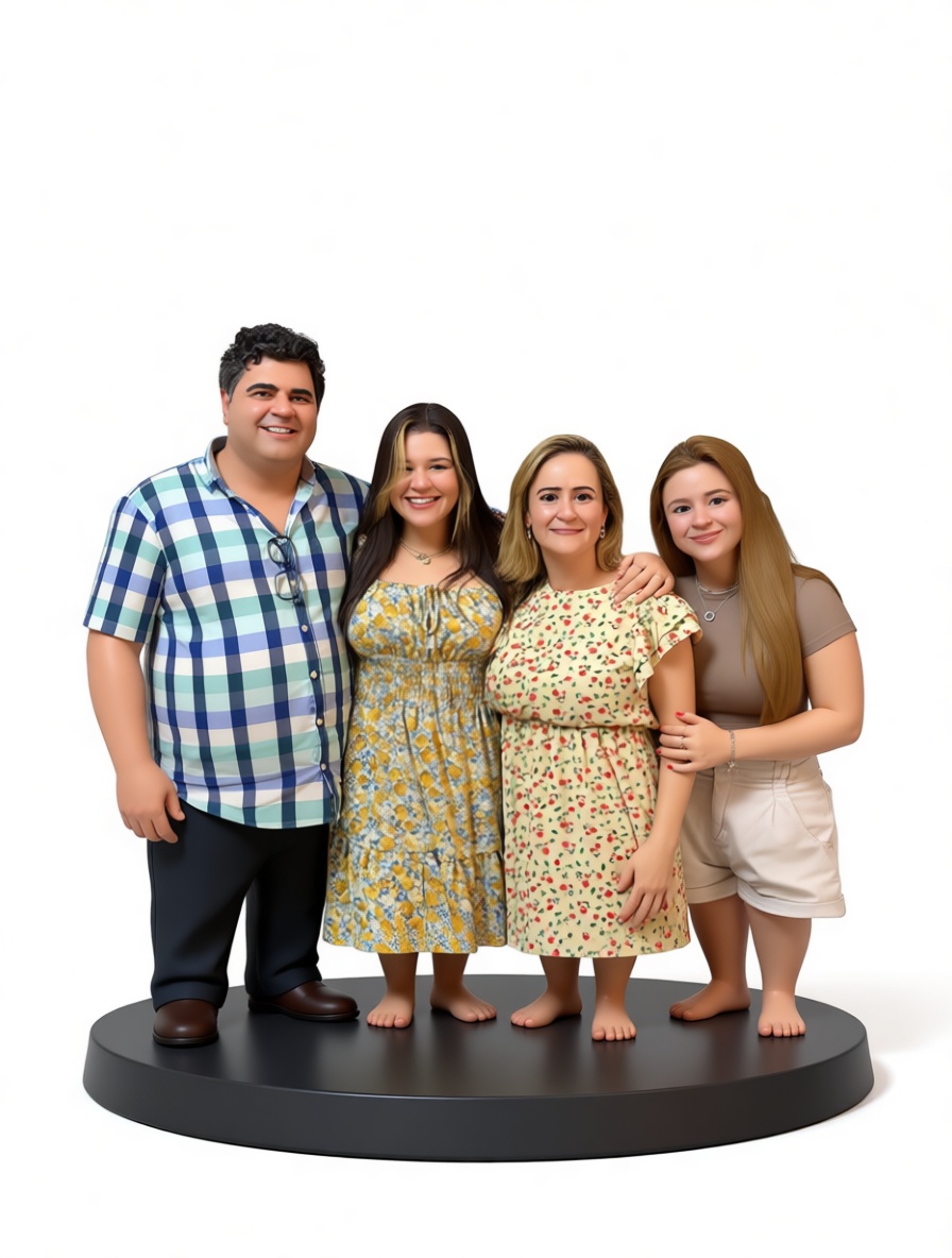 Custom Family Figurine free 3D printable STL