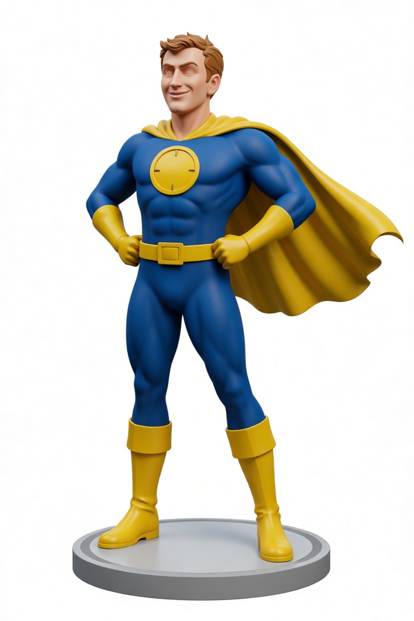 Invincible Superhero Figurine free 3D printable STL
