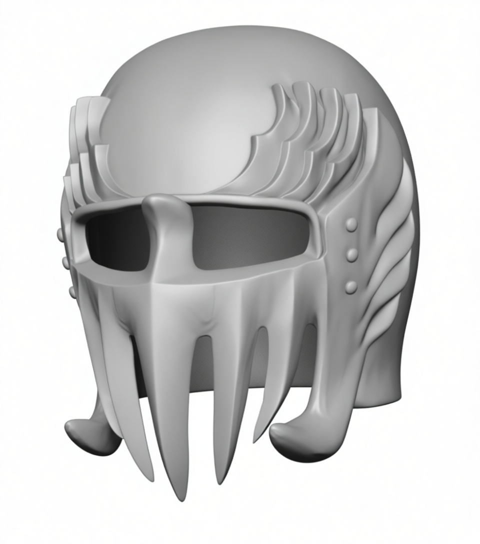 Predator Mask Sculpture free 3D printable STL