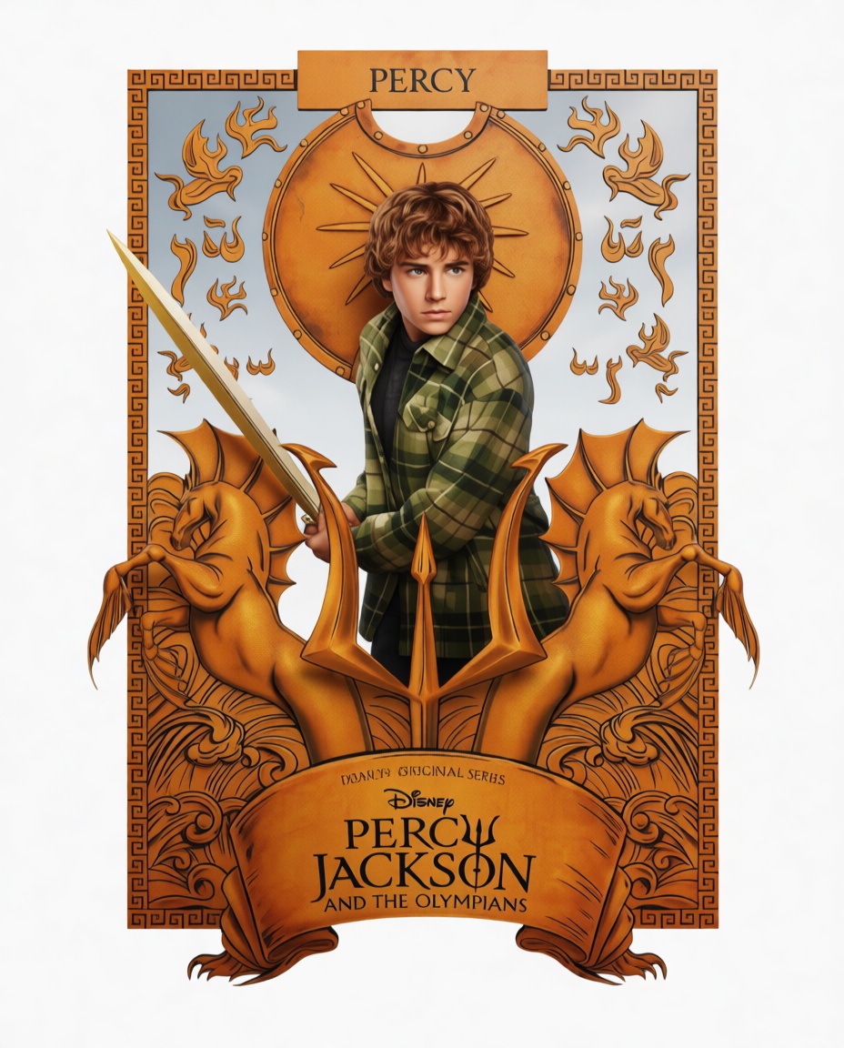 Percy Jackson Figurine free 3D printable STL