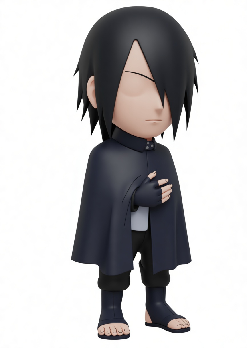 Sasuke Uchiha Figurine free 3D printable STL
