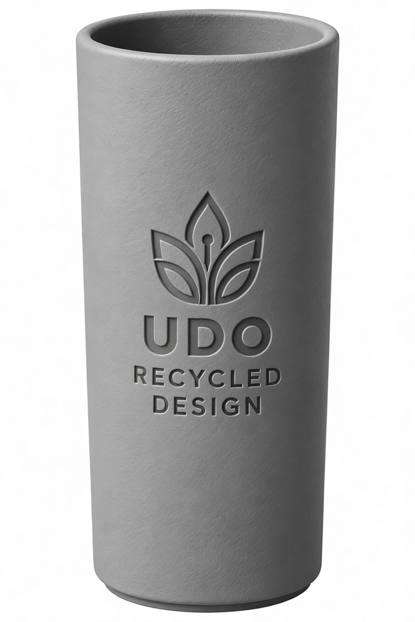 Recycled Design Tumbler free 3D printable STL