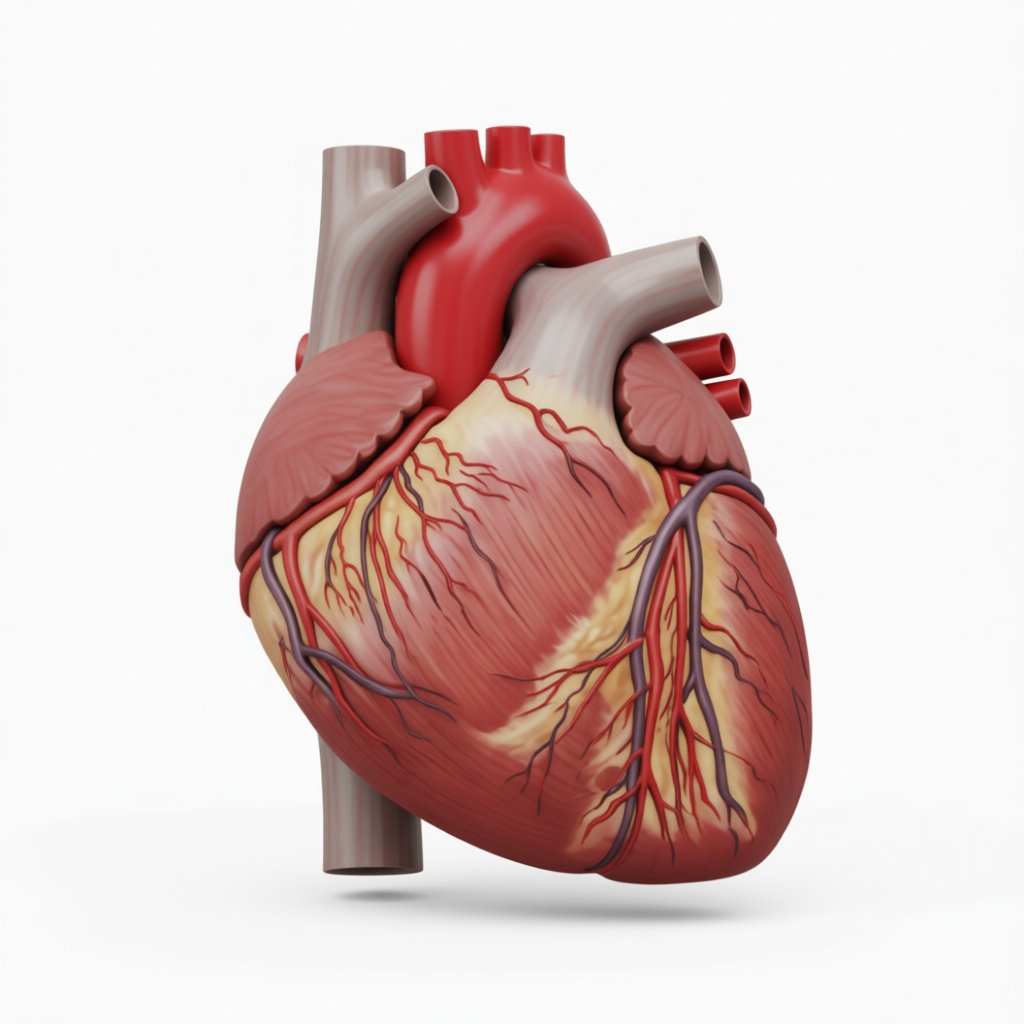 Human Heart Model free 3D printable STL