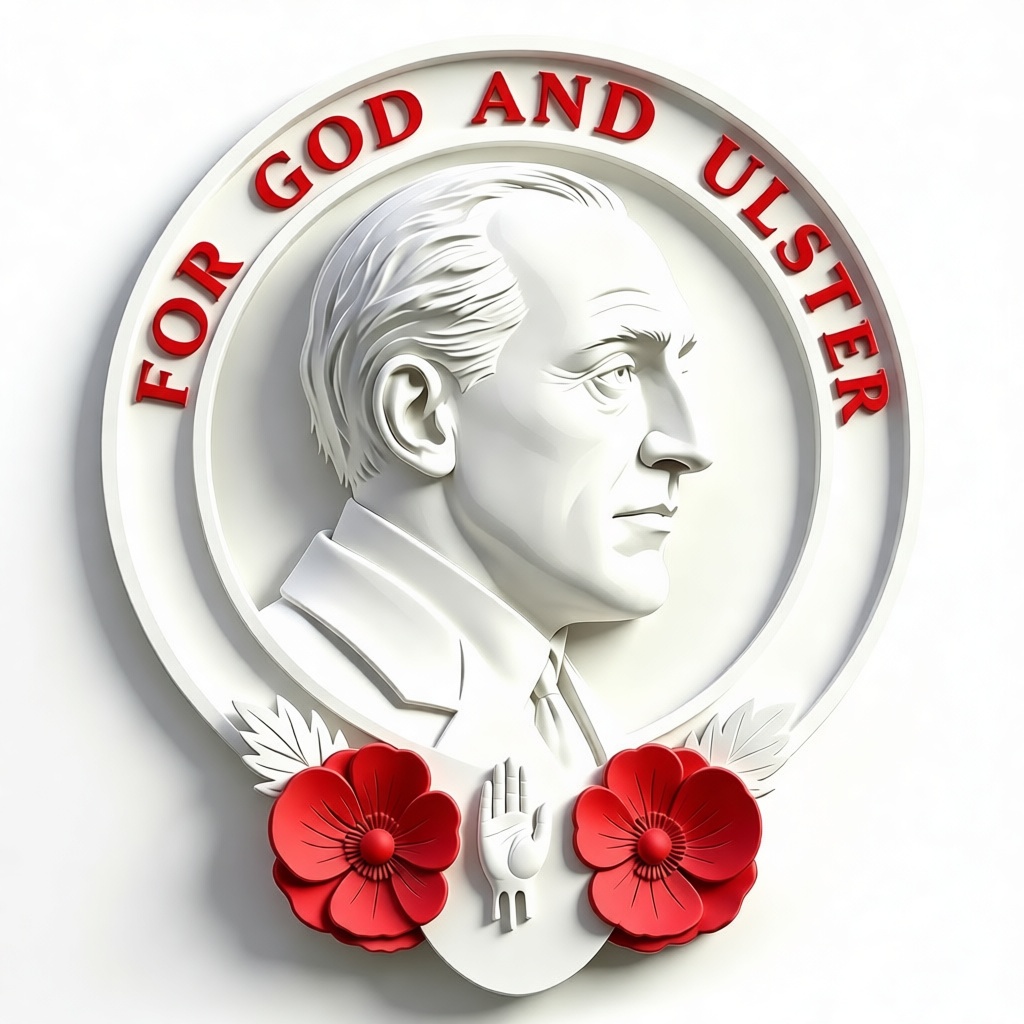Ulster Loyalist Medallion free 3D printable STL