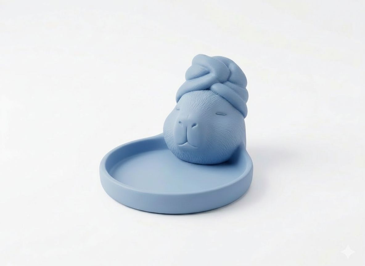 Capybara Organizer Tray free 3D printable STL