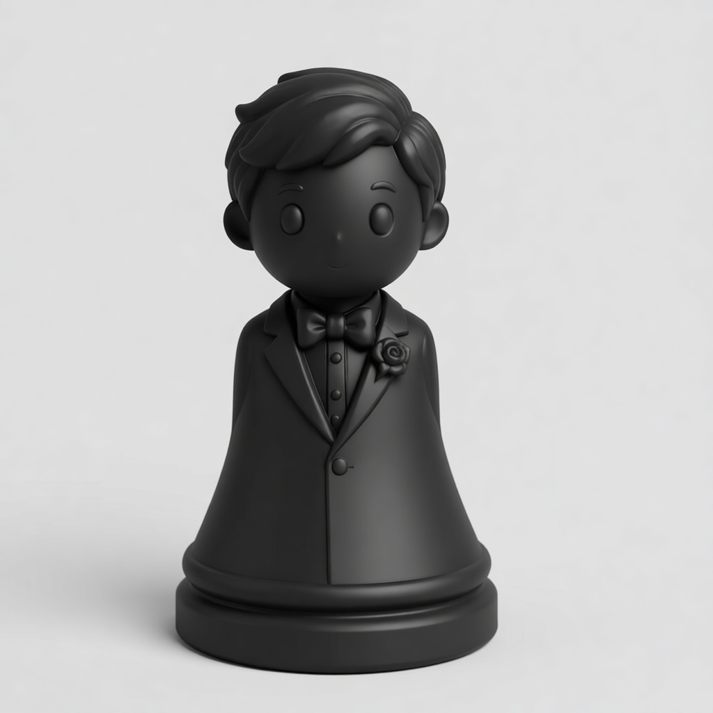 Groom Figurine free 3D printable STL