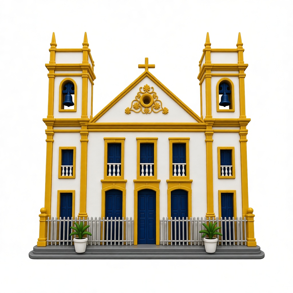 Colonial Church Model free 3D printable STL