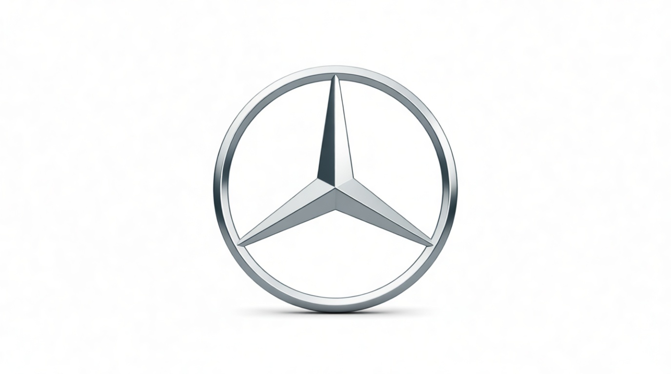 Mercedes-Benz Emblem free 3D printable STL