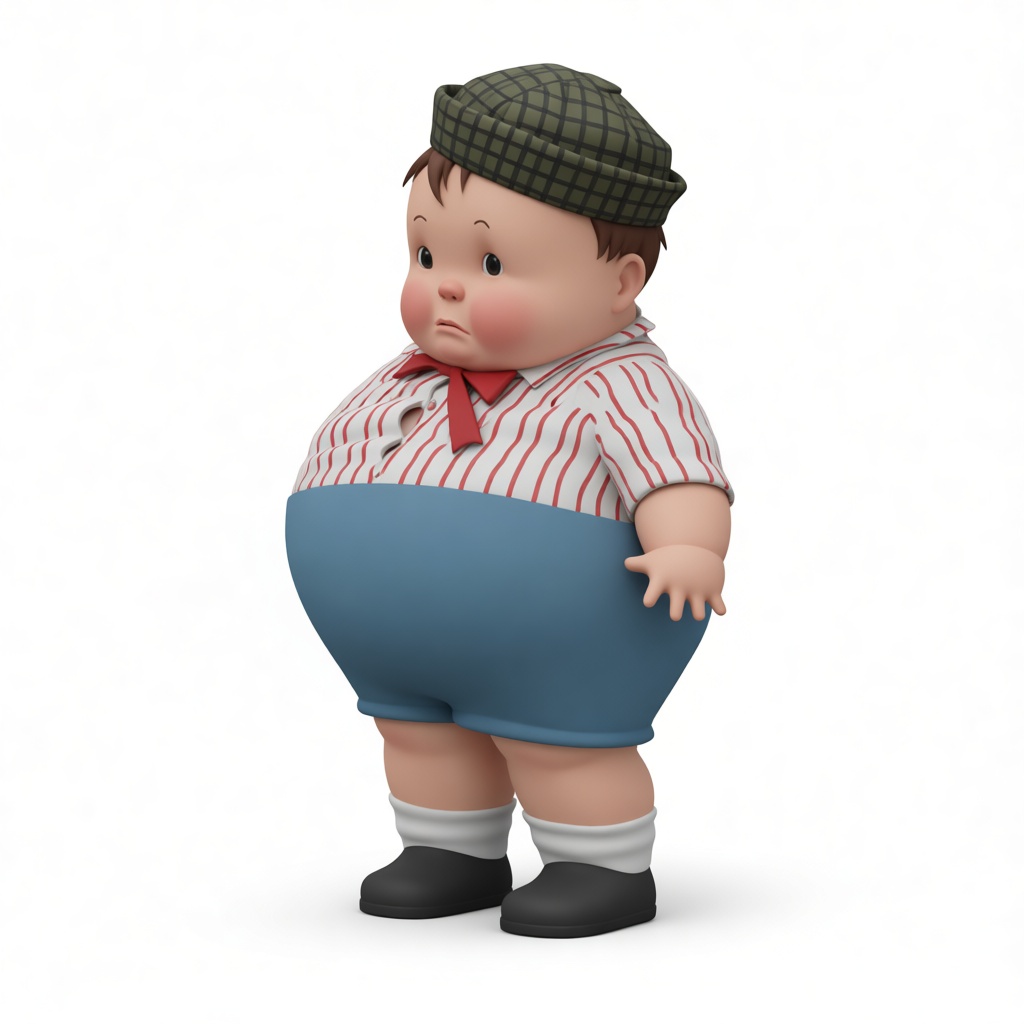 Teddy Boy Figurine free 3D printable STL