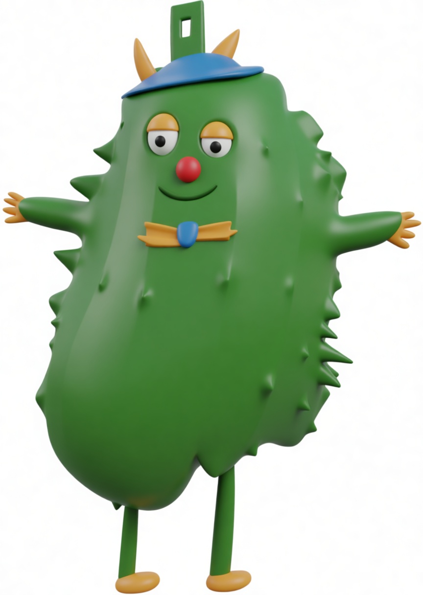 Cactus Buddy Figurine free 3D printable STL