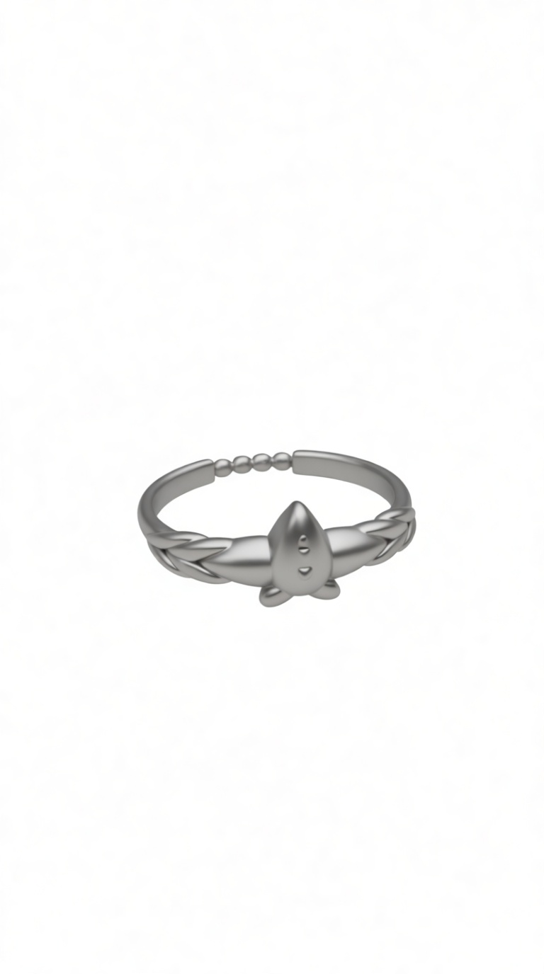 Shark Ring Model free 3D printable STL