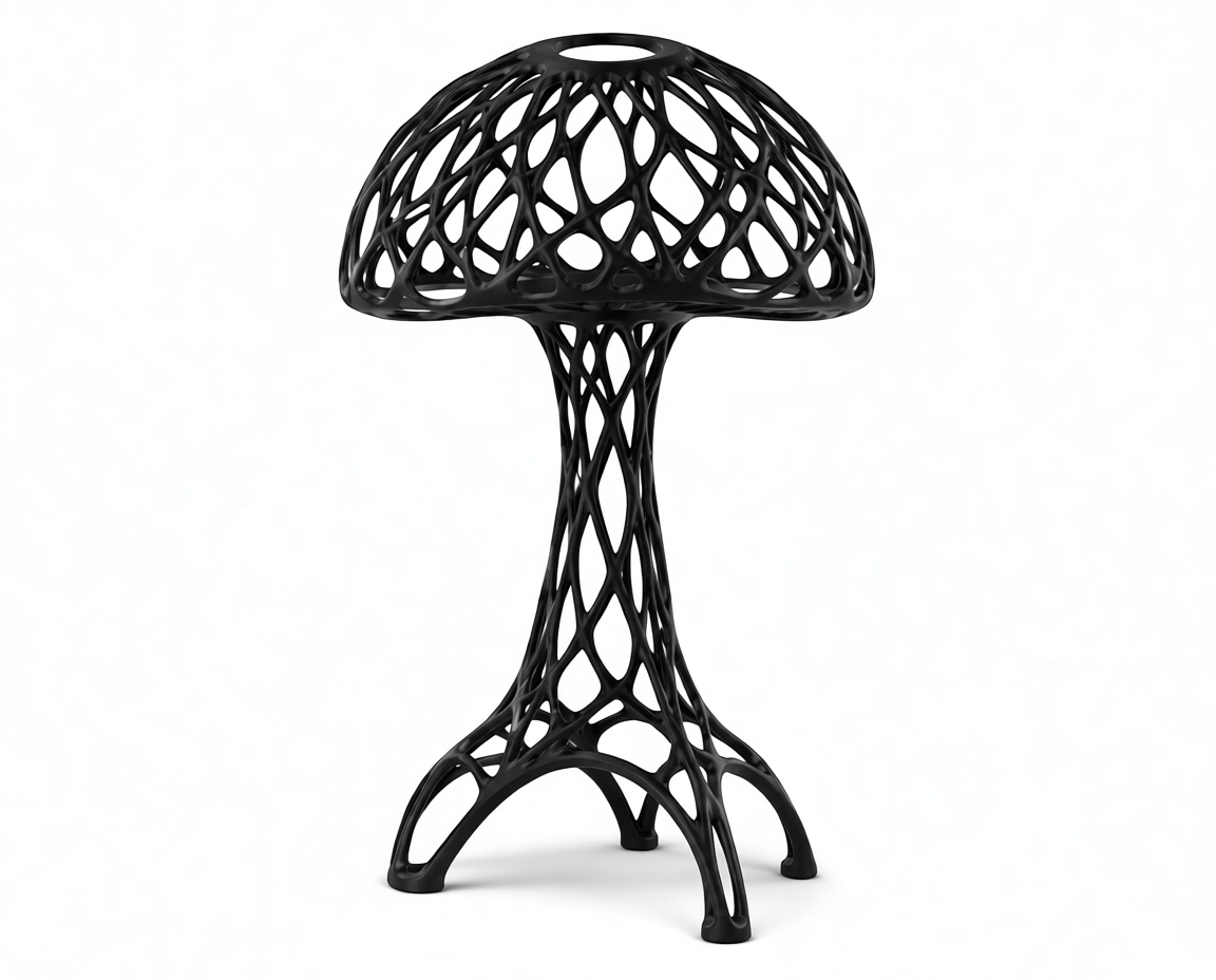 Lattice Mushroom Table free 3D printable STL
