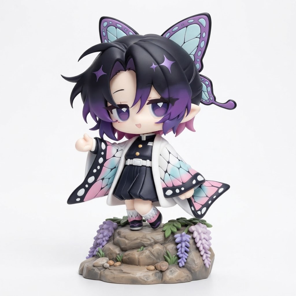 Shinobu Kocho Figurine free 3D printable STL