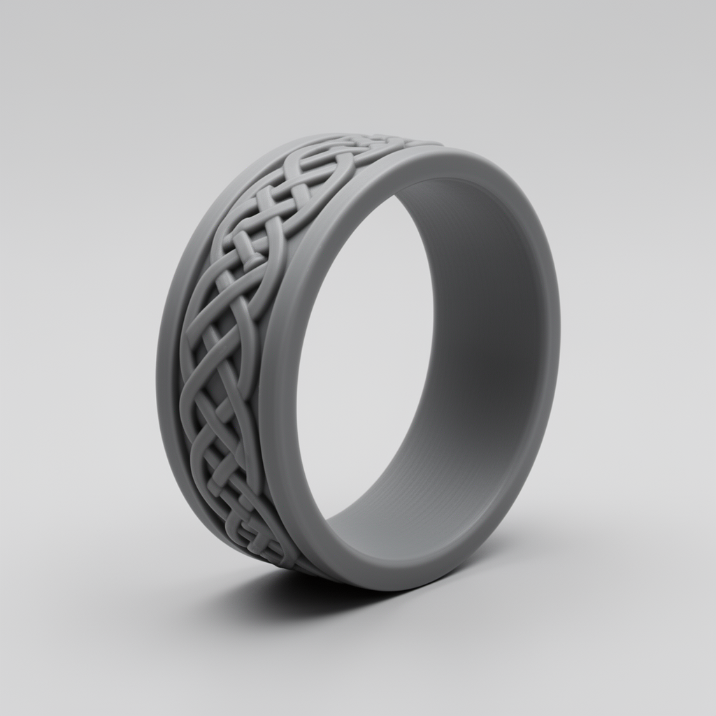 Mens Celtic Ring free 3D printable STL