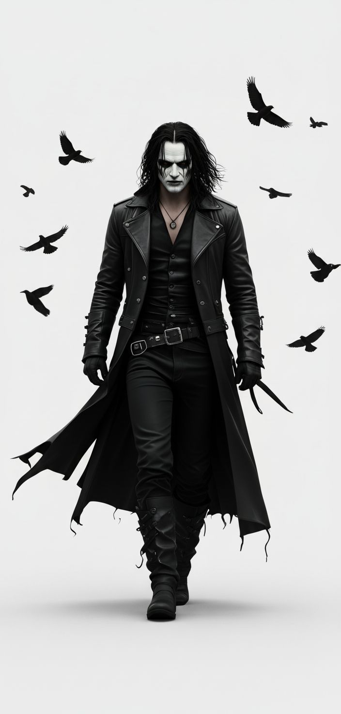 Eric Draven Figurine free 3D printable STL
