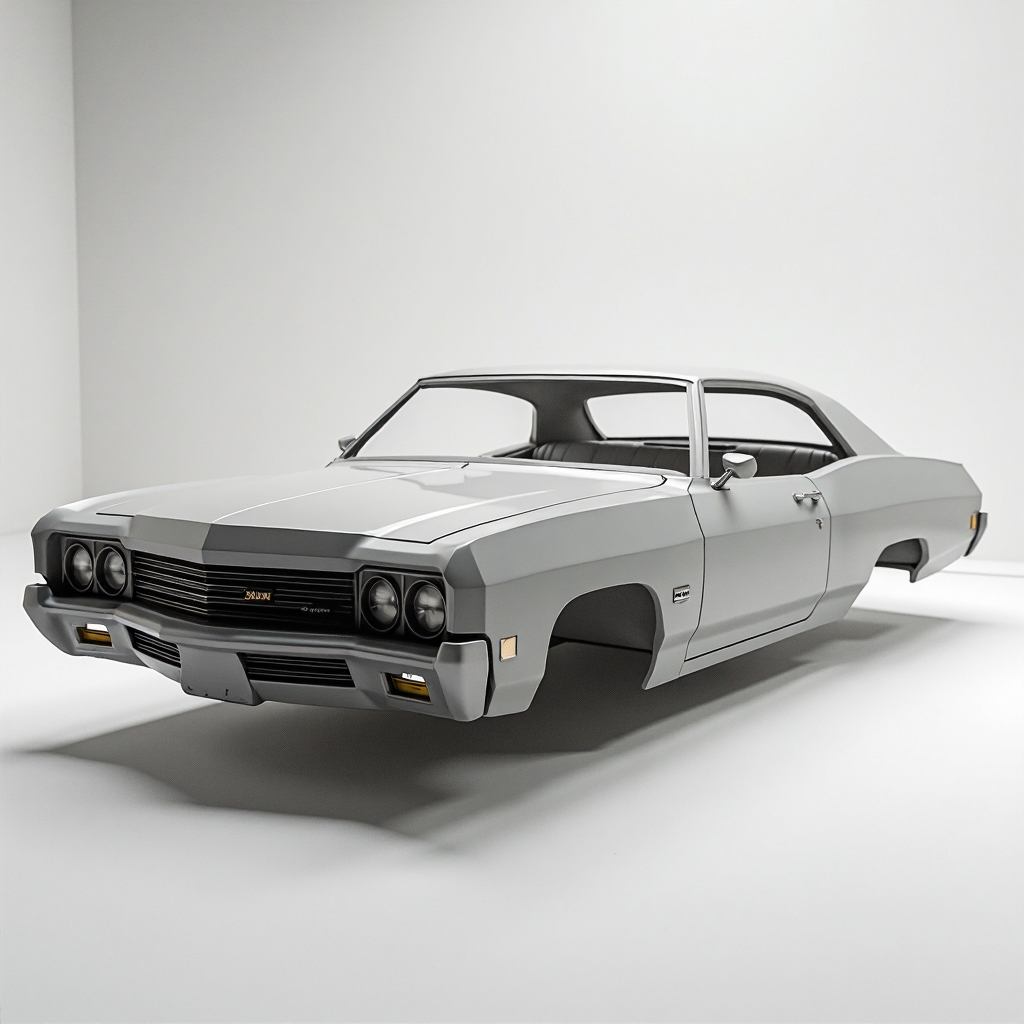 1972 Chevy Impala Shell free 3D printable STL