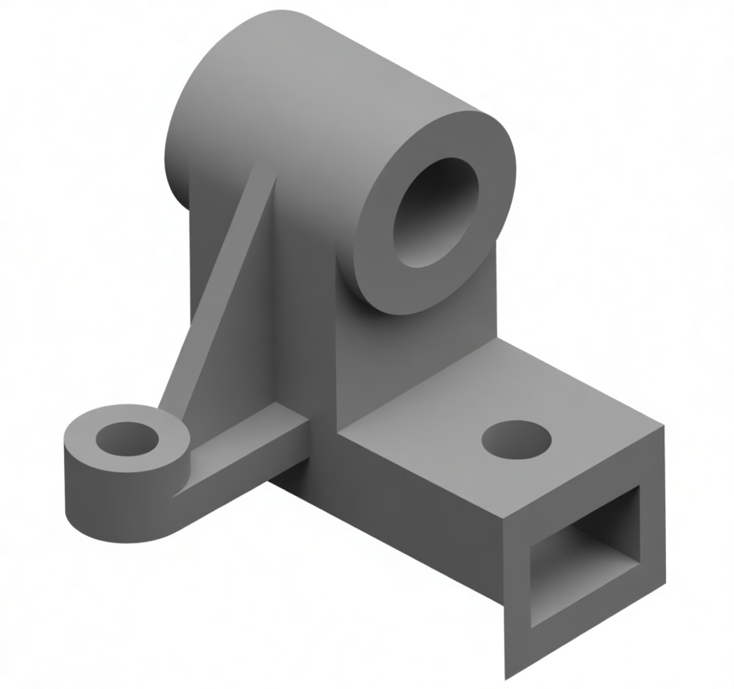 Mechanical Lever Bracket free 3D printable STL