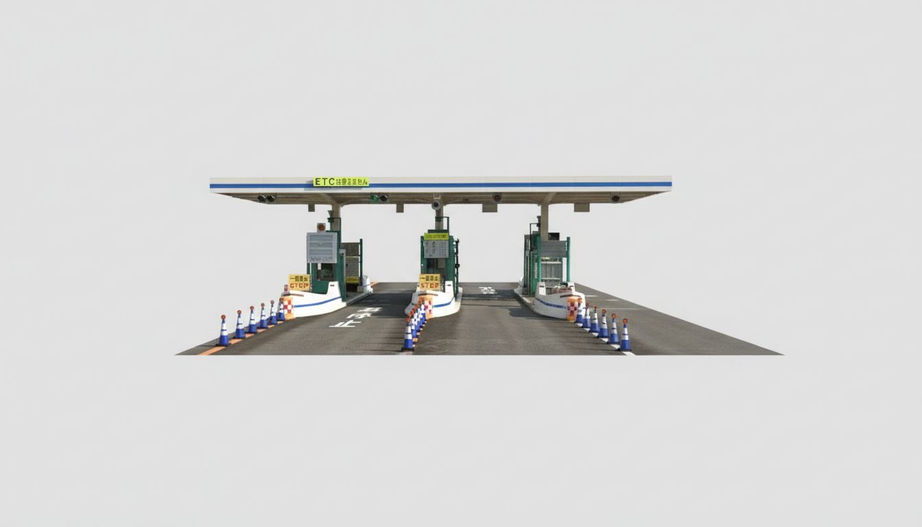 Highway Toll Booth free 3D printable STL