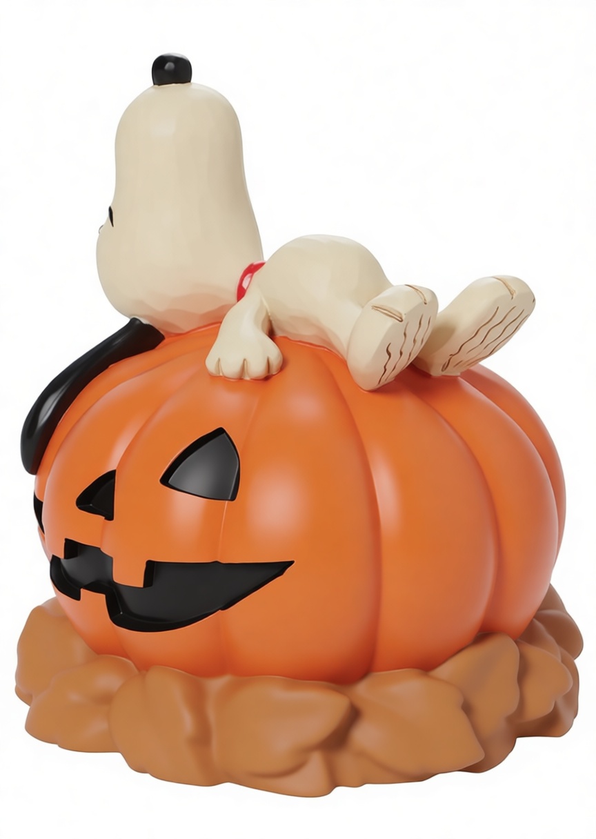 Snoopy Pumpkin Figurine free 3D printable STL