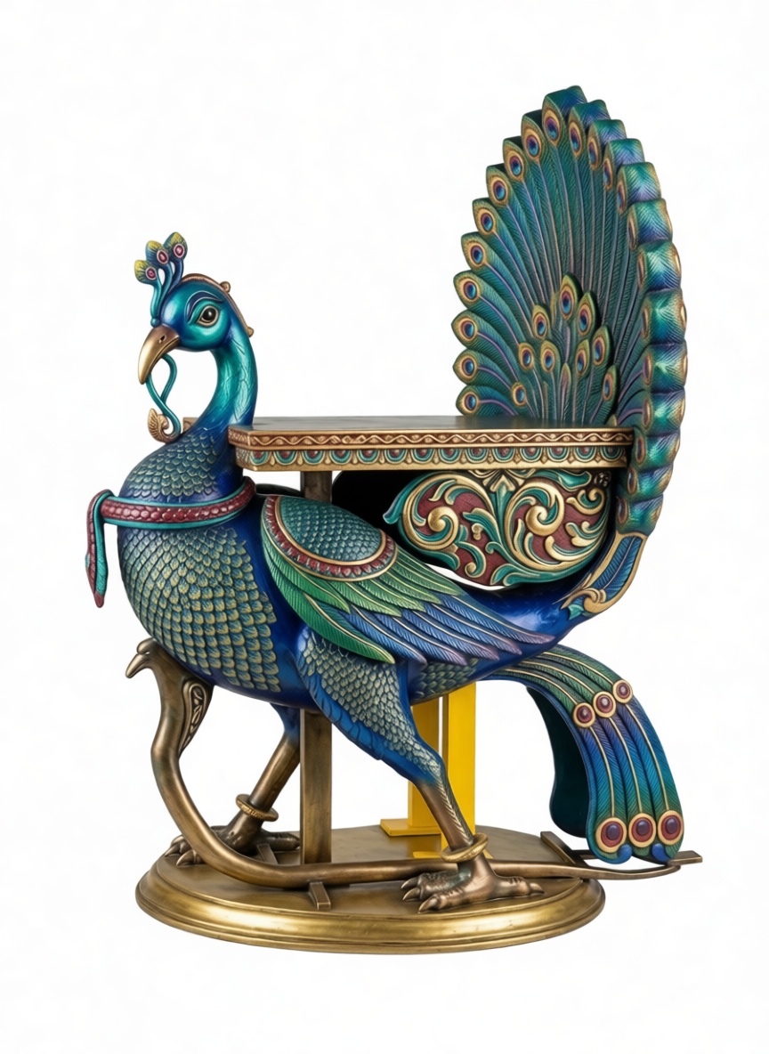Peacock Decorative Stand free 3D printable STL