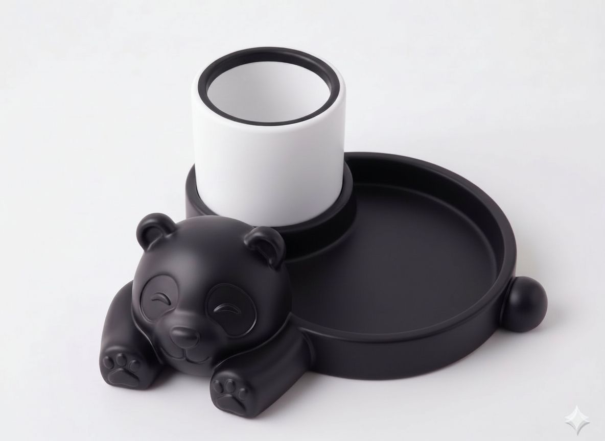 Sleeping Bear Desk Organizer free 3D printable STL