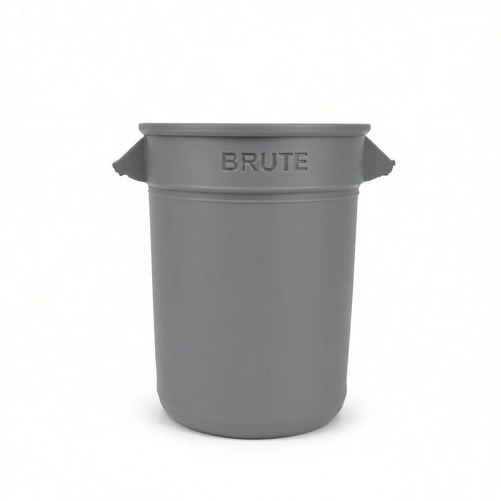 Brute Trash Can Model free 3D printable STL