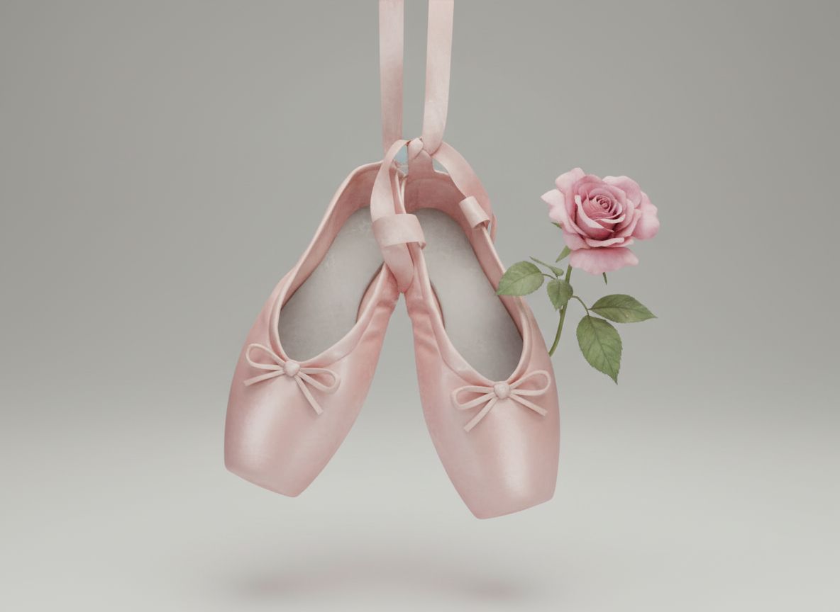 Ballet Pointe Shoes Figurine free 3D printable STL
