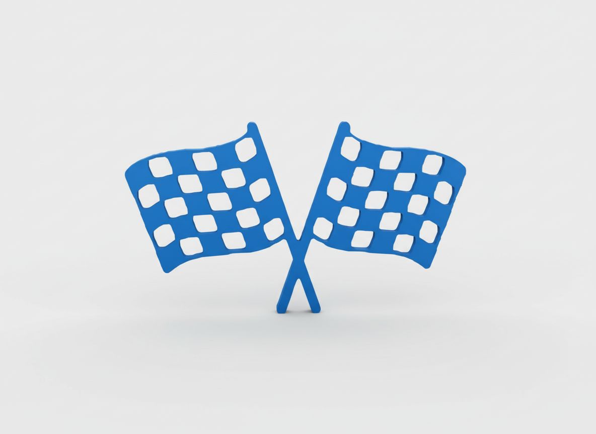 Checkered Flag Model free 3D printable STL