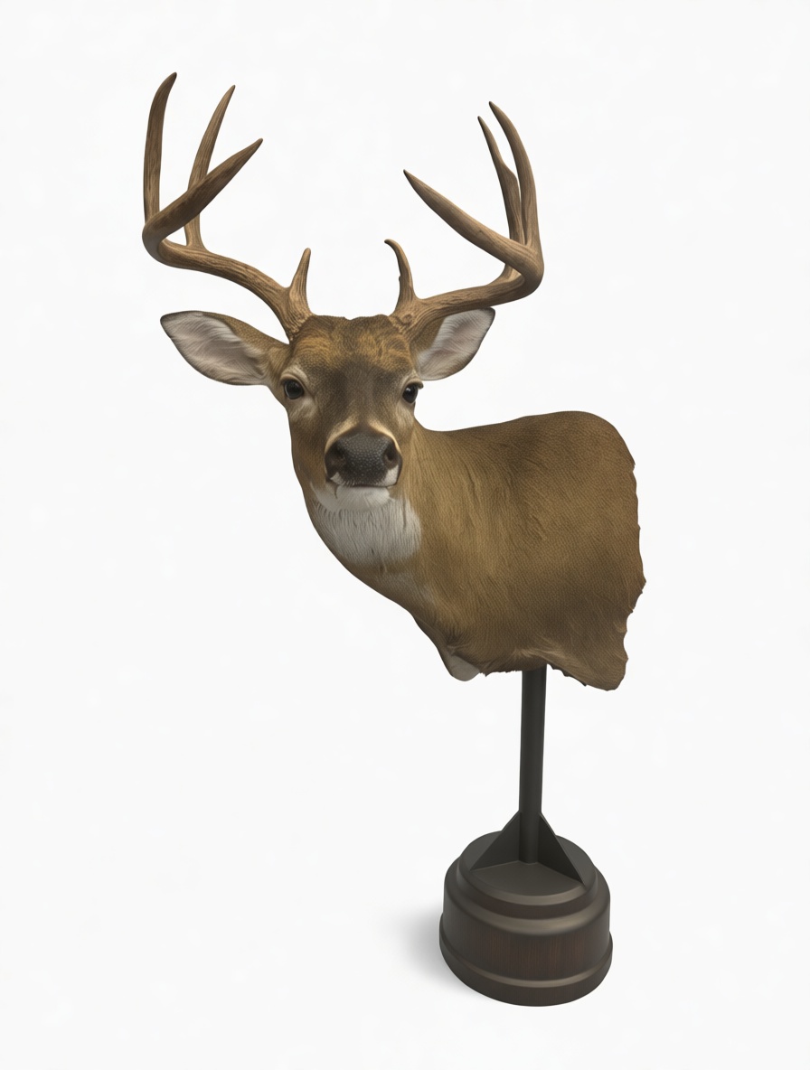 White-Tailed Deer Bust free 3D printable STL