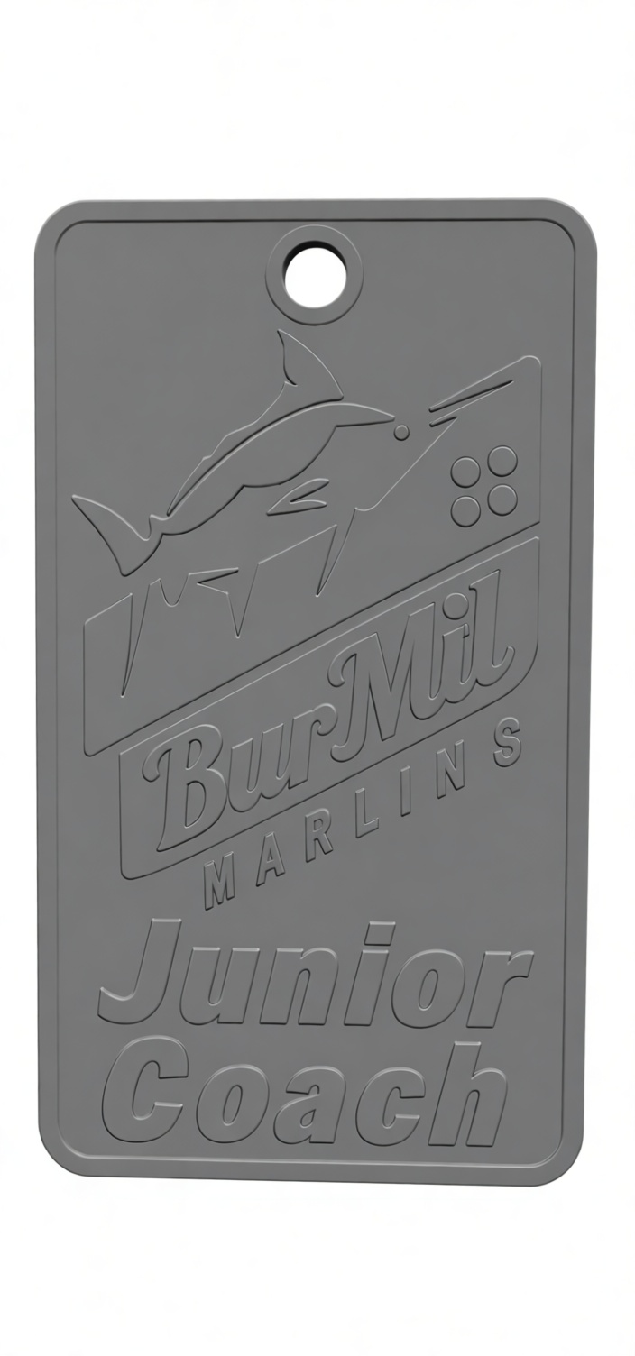 BurMil Marlins Tag free 3D printable STL