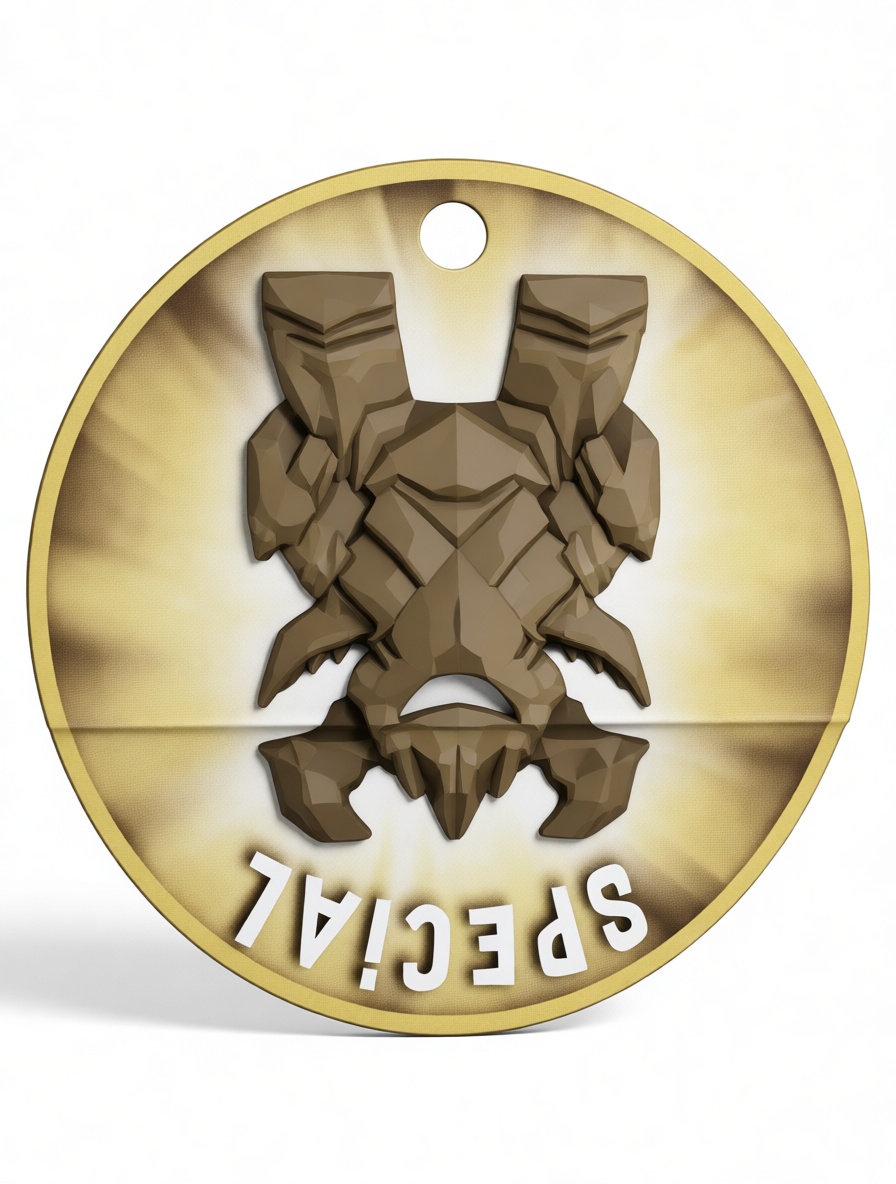 Wolf Head Medallion free 3D printable STL