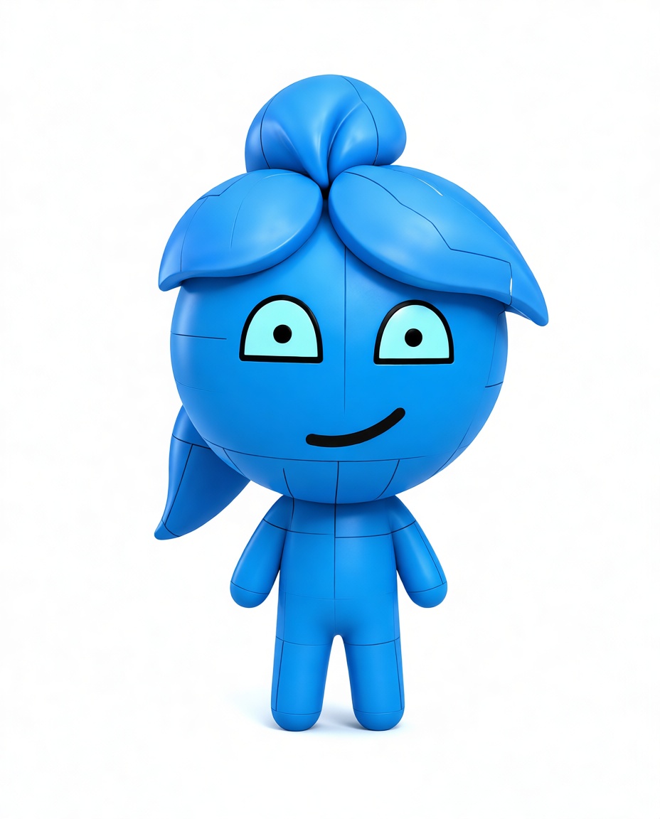 Blueberry Boy Figurine free 3D printable STL