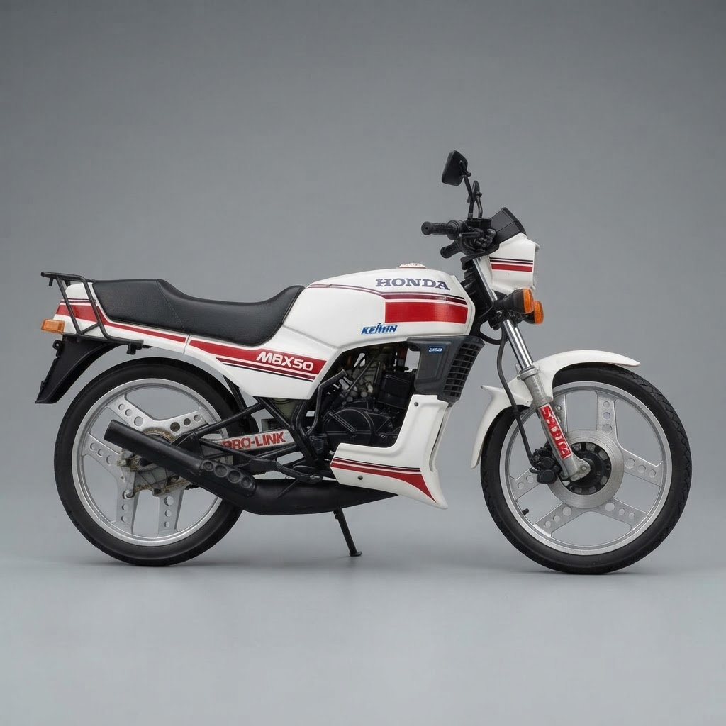 Honda MBX50 Motorcycle Model free 3D printable STL