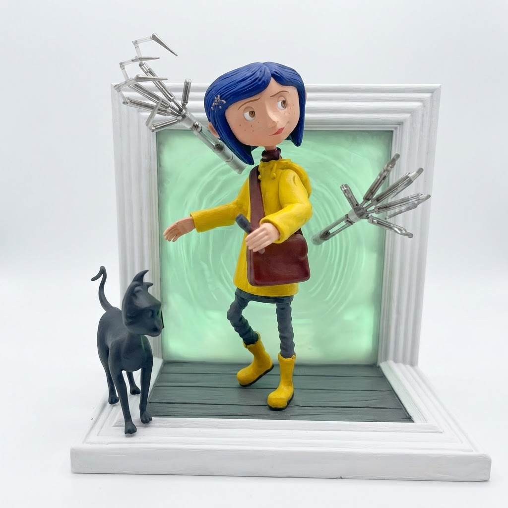 Coraline Figurine free 3D printable STL