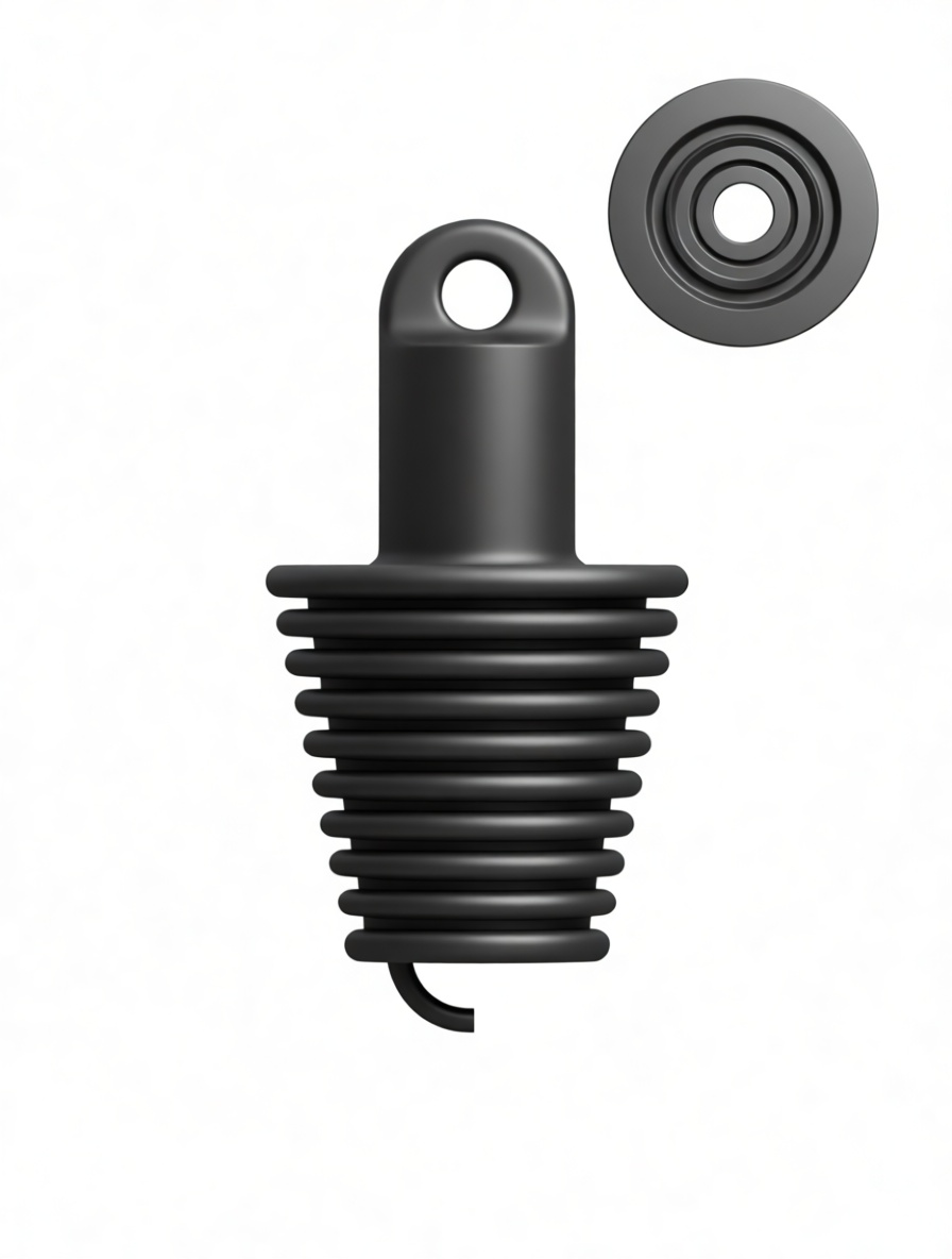 Flexible Cable Grommet free 3D printable STL
