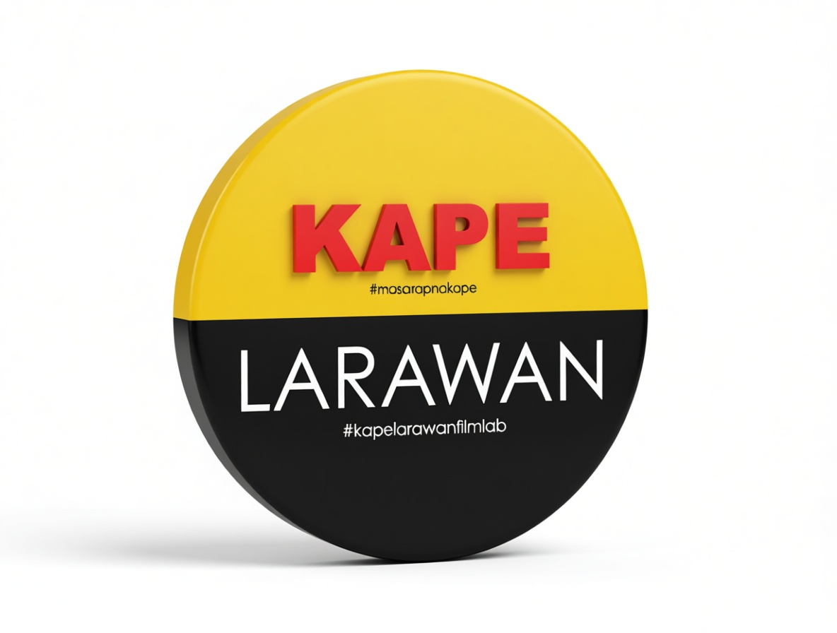 Kape Larawan Badge free 3D printable STL