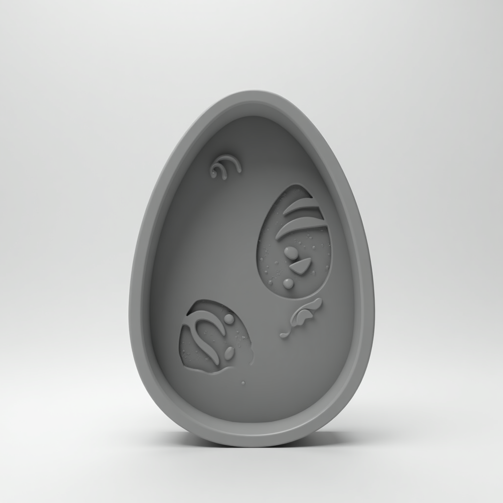 Easter Egg Cookie Cutter free 3D printable STL