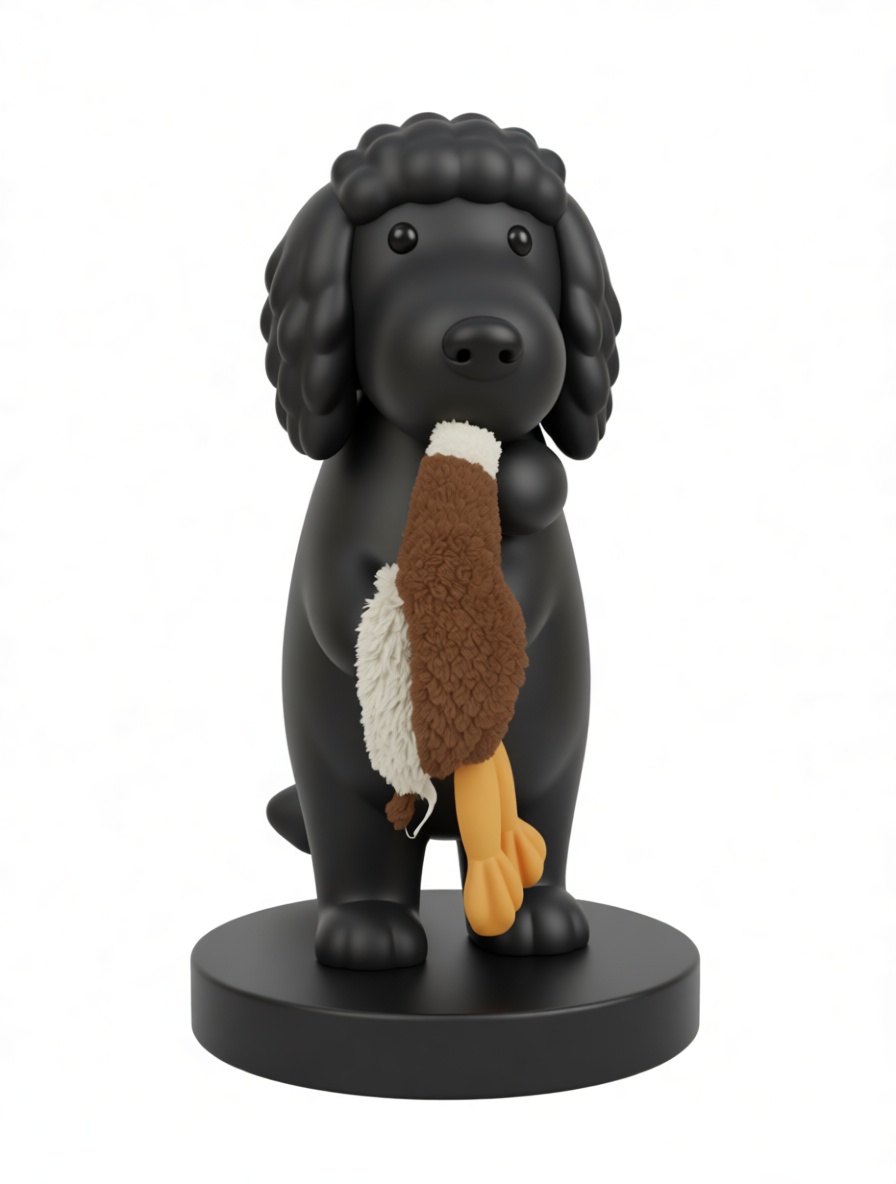 Poodle Dog Figurine free 3D printable STL