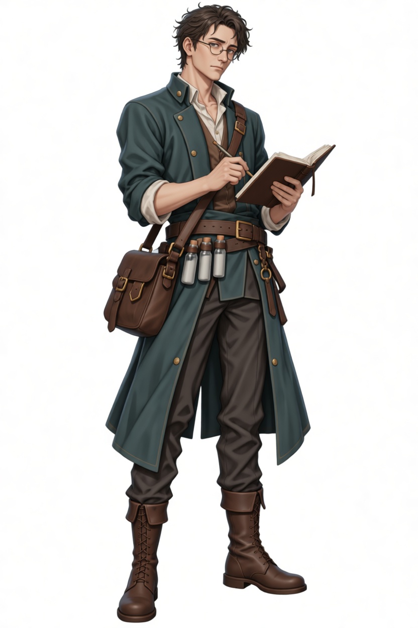 Young Scholar Figurine free 3D printable STL