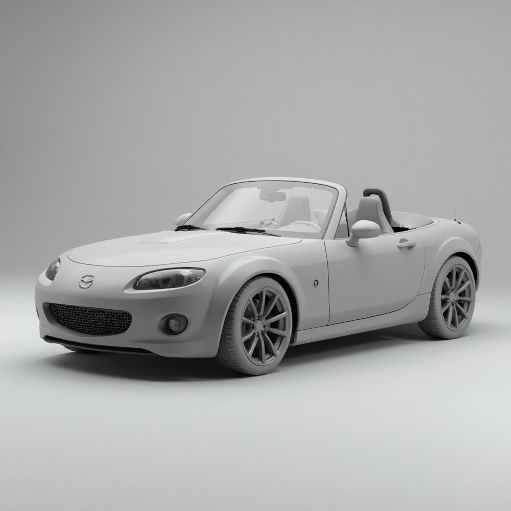 2007 Mazda Miata Model free 3D printable STL