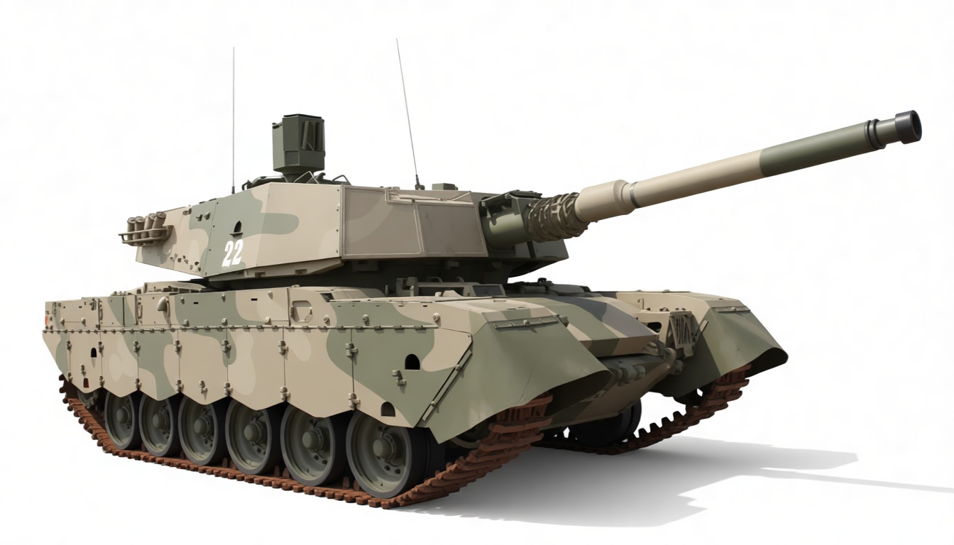 Leopard 2 Tank Model free 3D printable STL