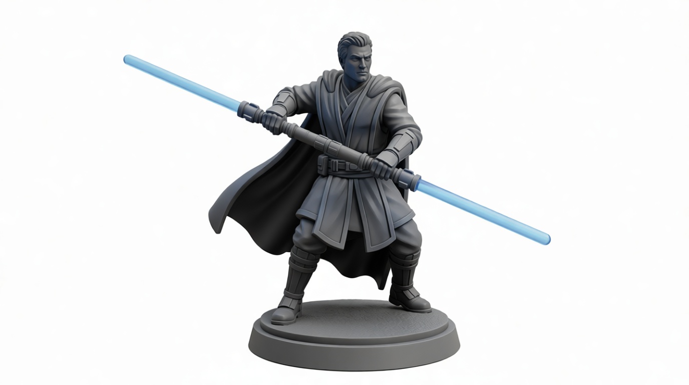 Obi-Wan Kenobi Figurine free 3D printable STL