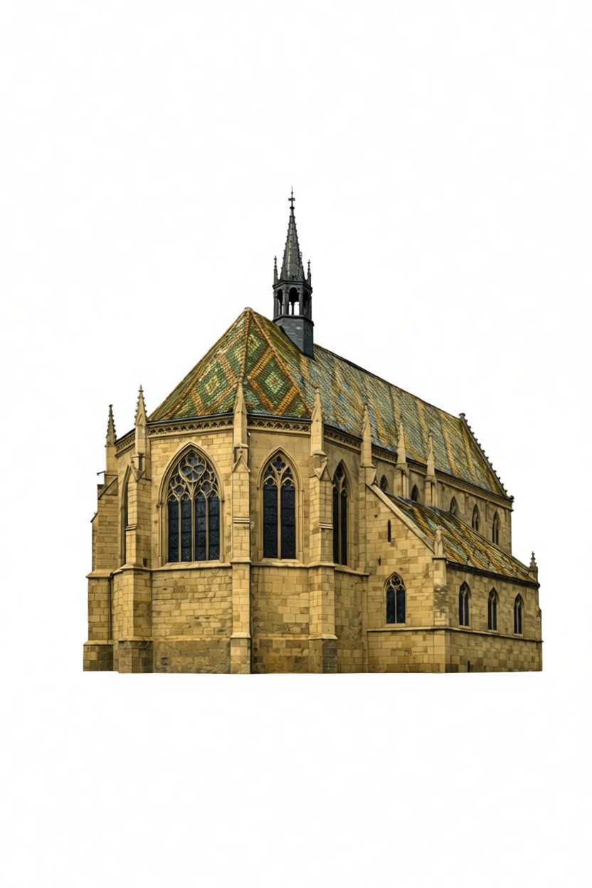 Saint-Chapelle Model free 3D printable STL