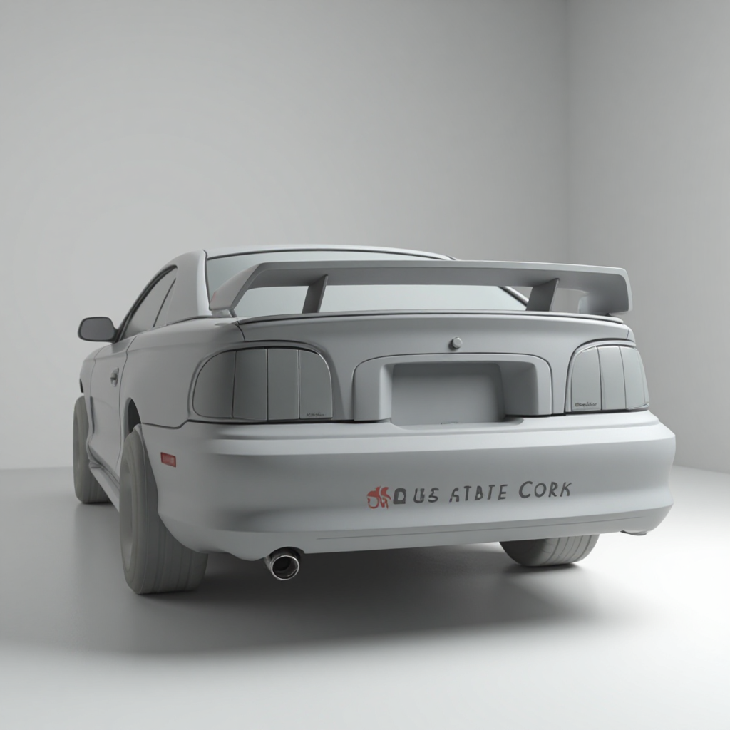 1996 Mustang Cobra Spoiler free 3D printable STL