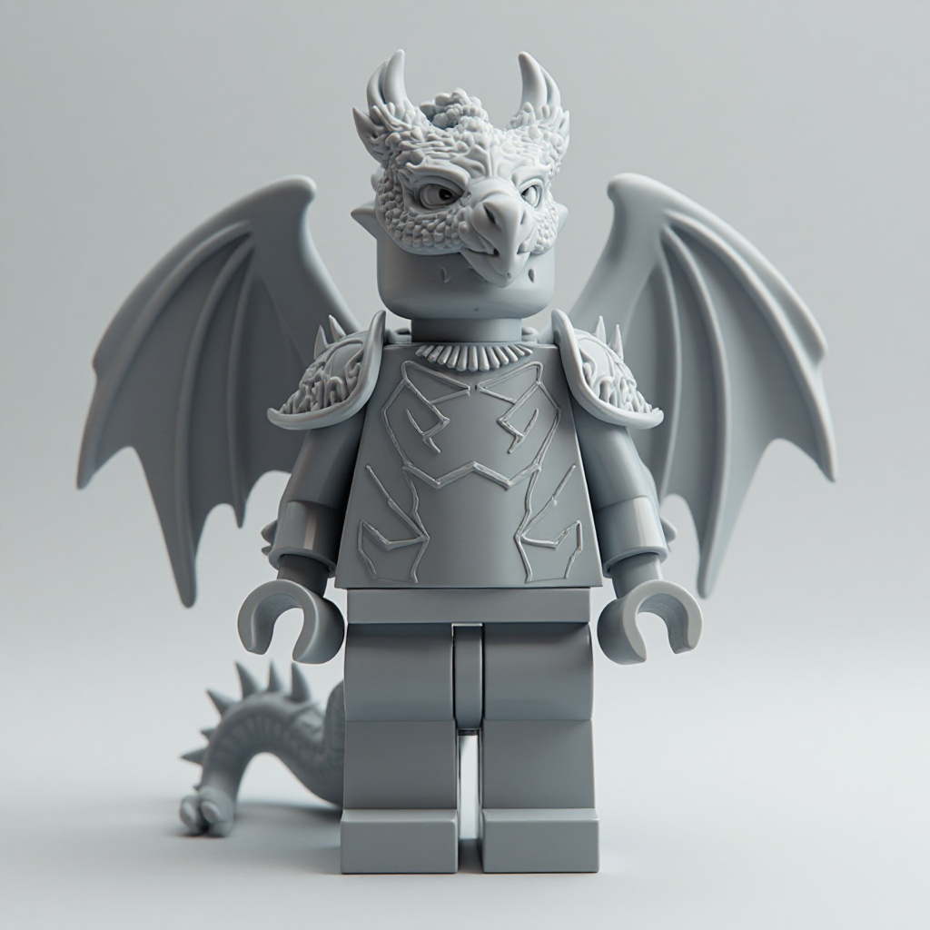 Dragon Lego Armor free 3D printable STL