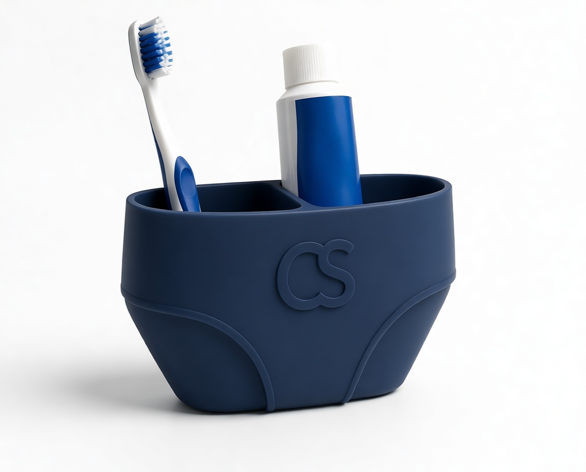 Underwear Toothbrush Holder free 3D printable STL
