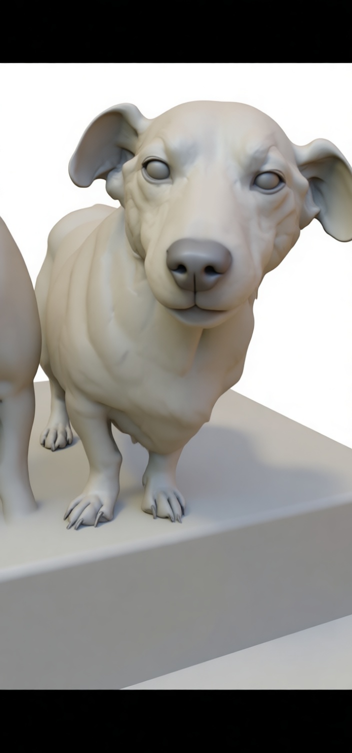 Dachshund Dog Figurine free 3D printable STL