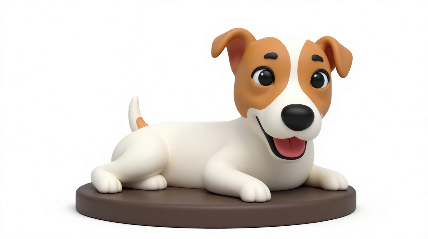 Jack Russell Terrier Figurine free 3D printable STL