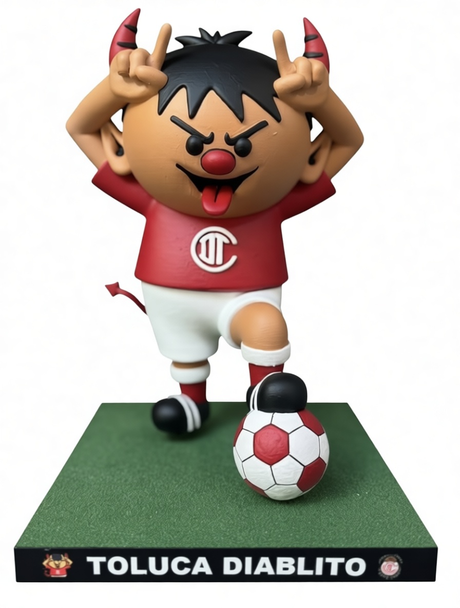 Toluca Diablito Figurine free 3D printable STL